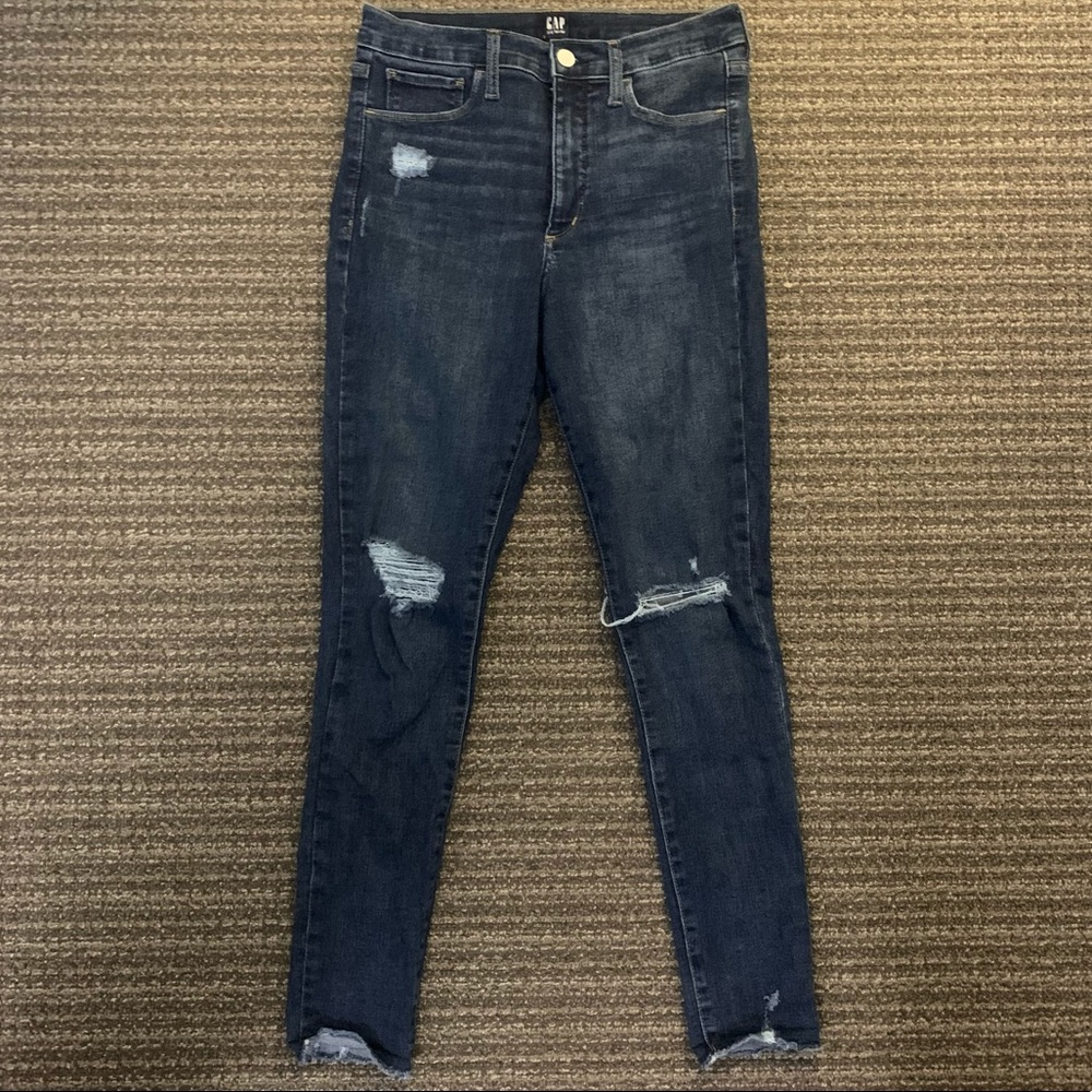 Gap High Rise Denim Jeggings